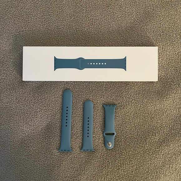 Northern Blue Apple Watch Sport Band - Picture 1 of 2